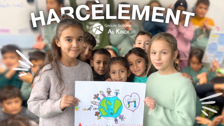 Les élèves de primaire d’Al-Kindi mobilisés contre le harcèlement