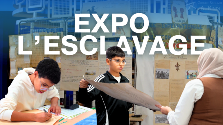 Exposition : Les 4e B retracent l’histoire de l’esclavage